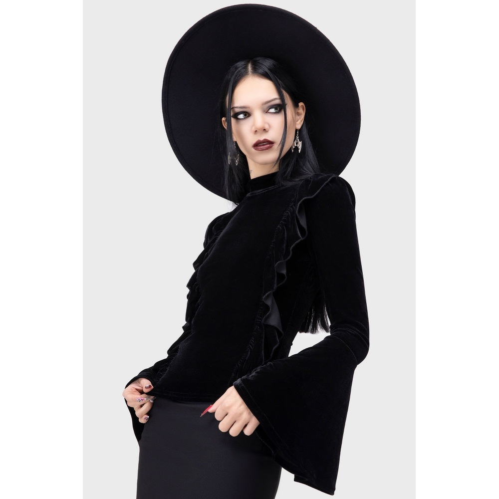 Killstar - Noxine Longsleeve top - Black